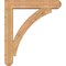 Ekena Millwork Thorton Craftsman Smooth Bracket w/ Offset Brace, Western Red Cedar, 7 1/2"W x 38"D x 44"H BKT0806X38X44THR04SWR - alternate 2